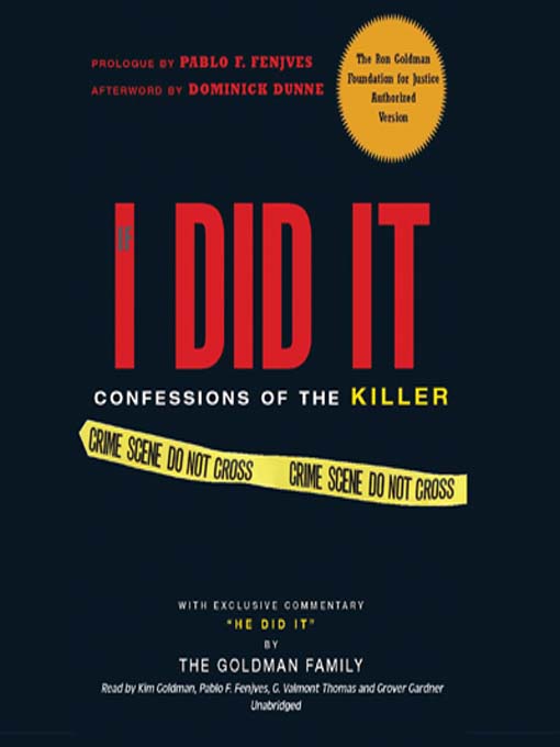 Title details for If I Did It by The Goldman Family - Available